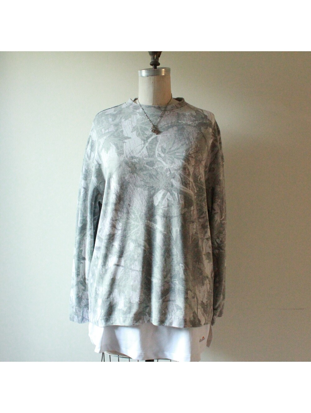 Broken Threads Realtree Camo Long Sleeve Oversized Shirt Top Size Small